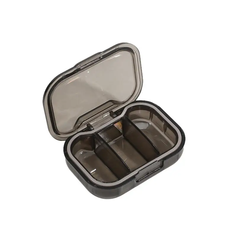 1/2/3Pcs Mini Medicine Pills Box Drug Storage Box Pills Dispenser Pill Organizer Tablet Pillbox Case Container Portable