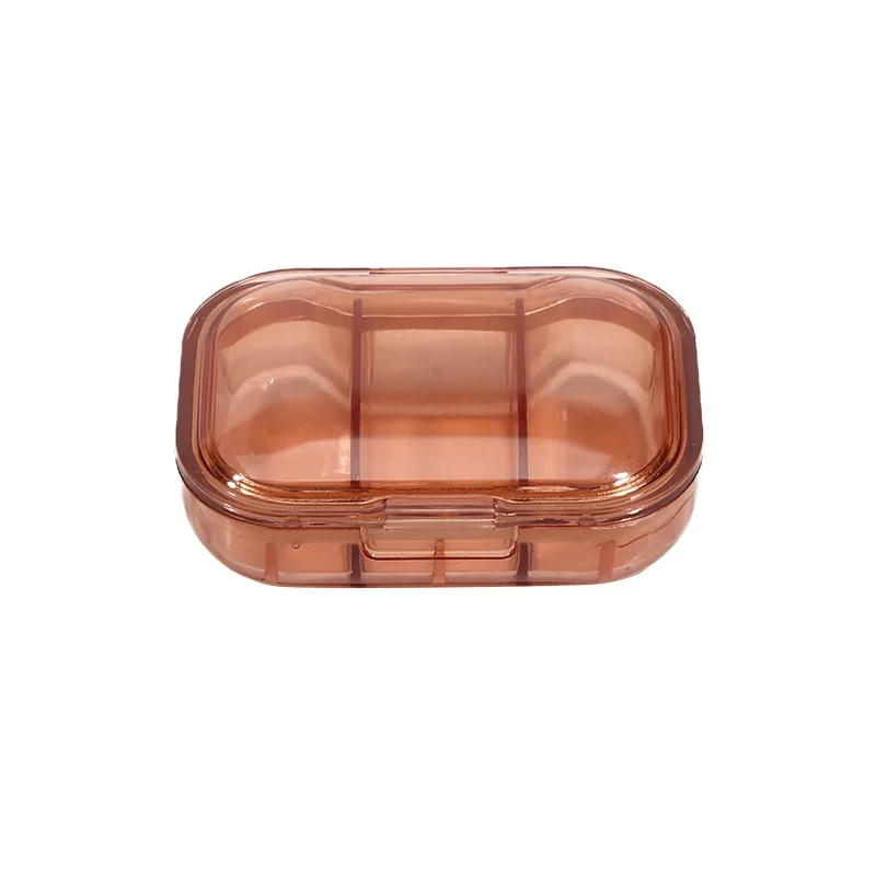 1/2/3Pcs Mini Medicine Pills Box Drug Storage Box Pills Dispenser Pill Organizer Tablet Pillbox Case Container Portable