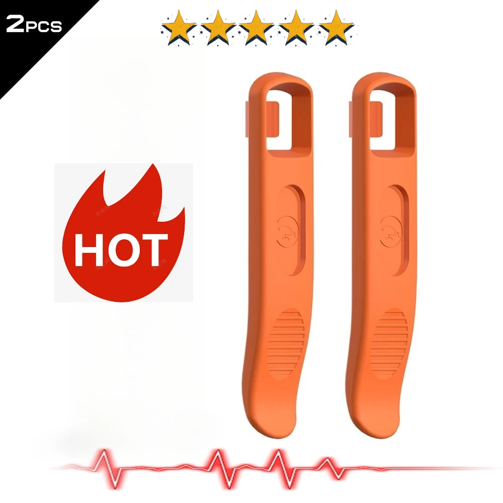 Brand 2 Pcs Road Bike MTB Bicycle Tire Pry Bar for All Sizes of Tires Very Hard and Reusable Ultralight Wheel Repair Tool