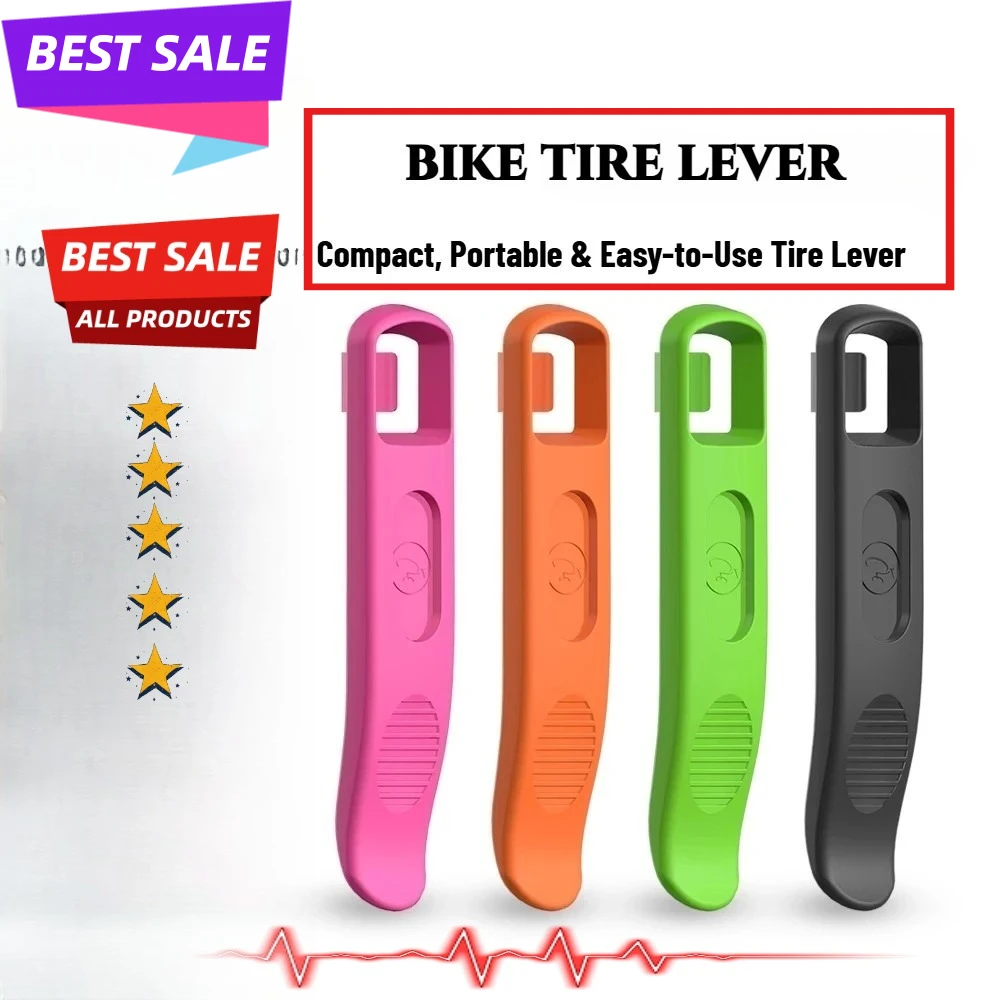 Brand 2 Pcs Road Bike MTB Bicycle Tire Pry Bar for All Sizes of Tires Very Hard and Reusable Ultralight Wheel Repair Tool