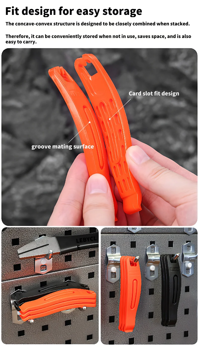 Brand 2 Pcs Road Bike MTB Bicycle Tire Pry Bar for All Sizes of Tires Very Hard and Reusable Ultralight Wheel Repair Tool
