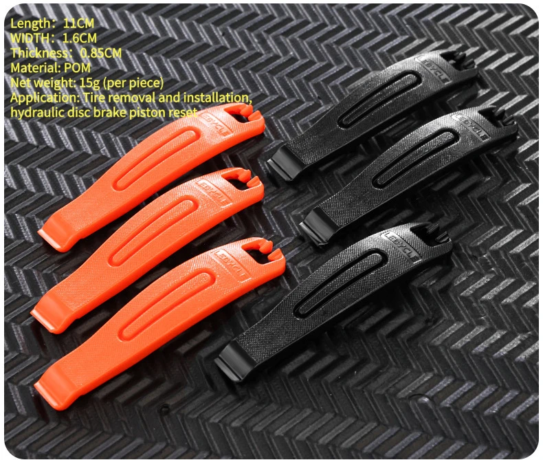 Brand 2 Pcs Road Bike MTB Bicycle Tire Pry Bar for All Sizes of Tires Very Hard and Reusable Ultralight Wheel Repair Tool