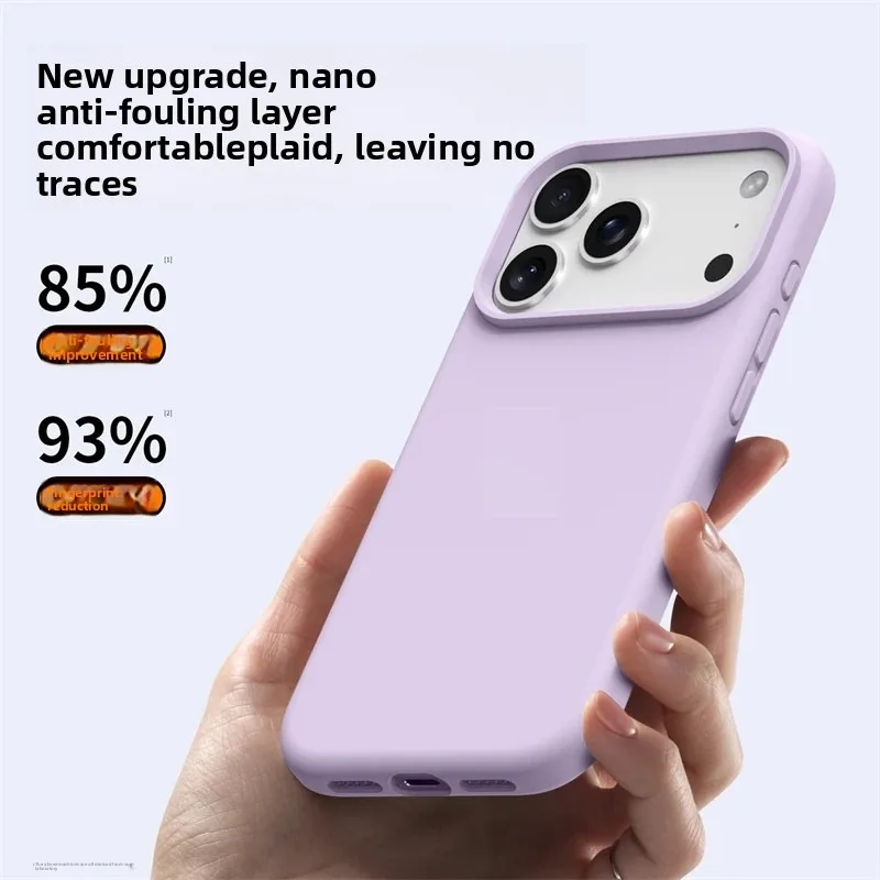 Original Magnetic Phone Case For iPhone 17 16 Pro Max Liquid Silicone Cases For iPhone 17 18 Pro Max 17Pro Air Soft Bumper Cover