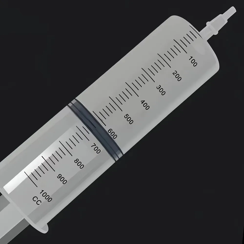 Durable Large Capacity Plastic Syringe 100Ml,150Ml,250Ml, 350ml, 550Ml,1000Ml | Car Oil Extractor Is Suitable for Laboratory Dispensing, Glue Dispensing, Watering Pets, and Veterinary Use.