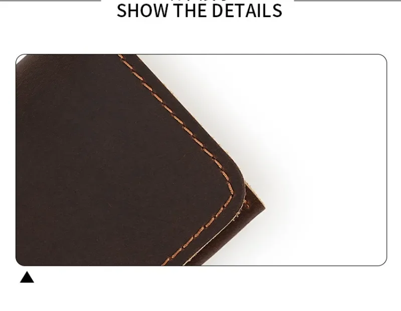 Mens Wallet Genuine Leather Coin Purse Ladies Card Mini Bag Clutch Feminine Men's Slim Purse Money Small Wallet Card Holder Gift