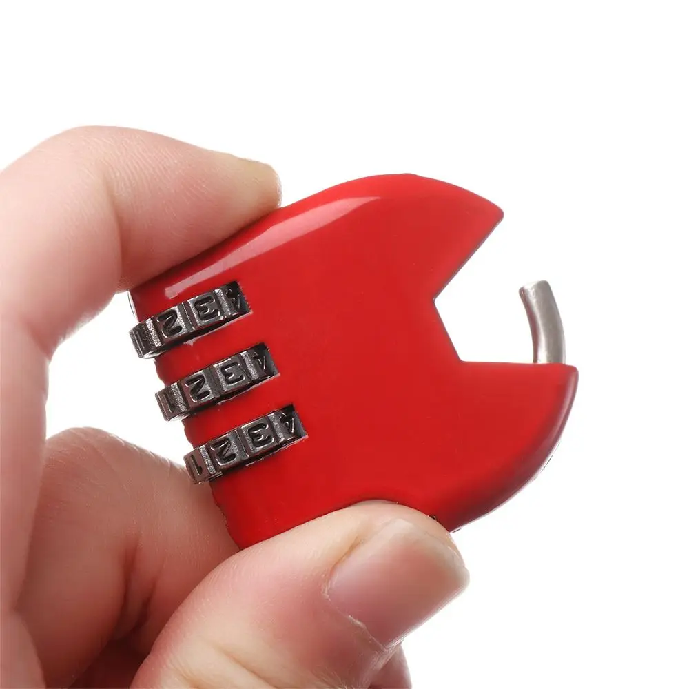 3 Dial Digit Number Code Password Combination Padlock Security Travel Safe Lock for Padlock Luggage Lock of Gym