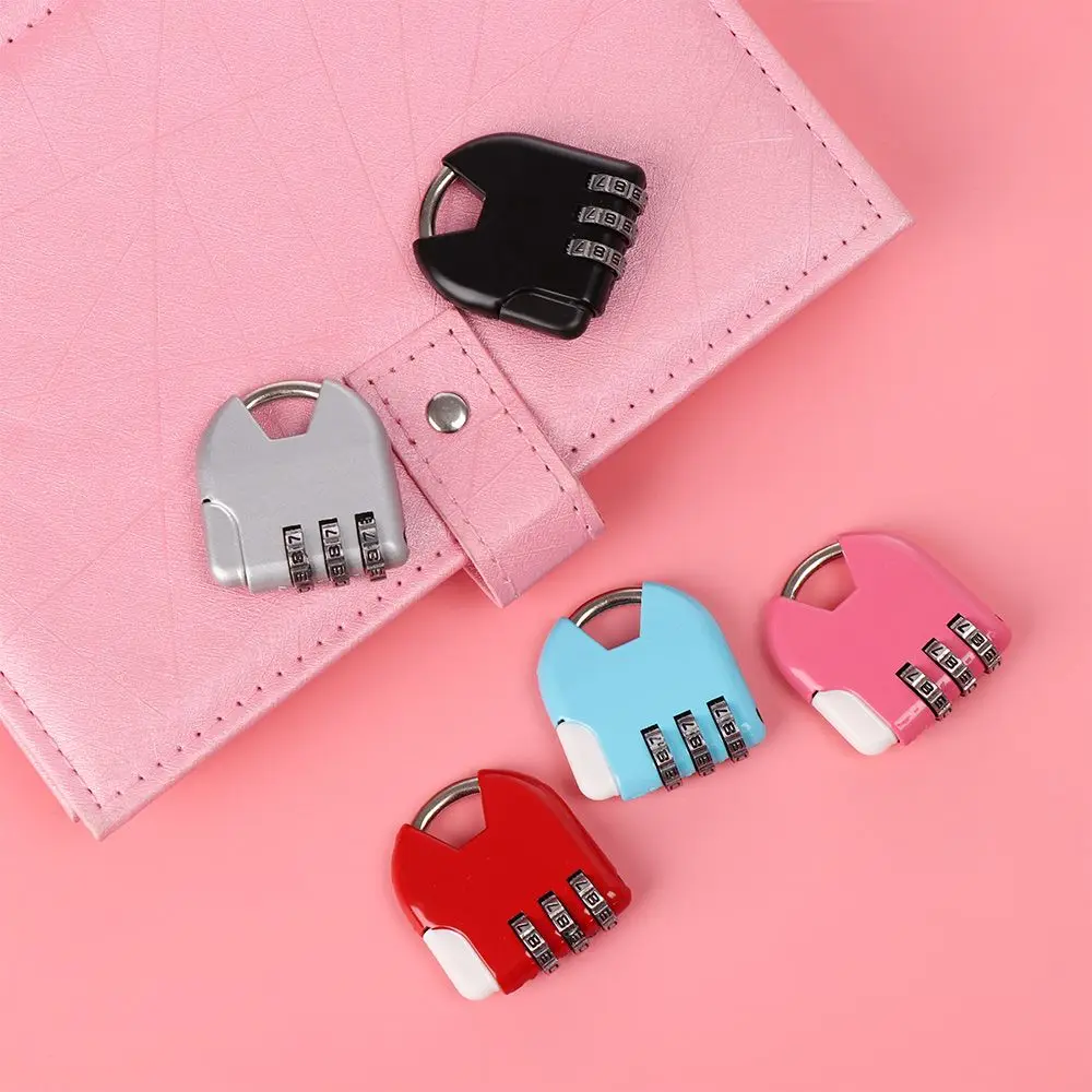 3 Dial Digit Number Code Password Combination Padlock Security Travel Safe Lock for Padlock Luggage Lock of Gym