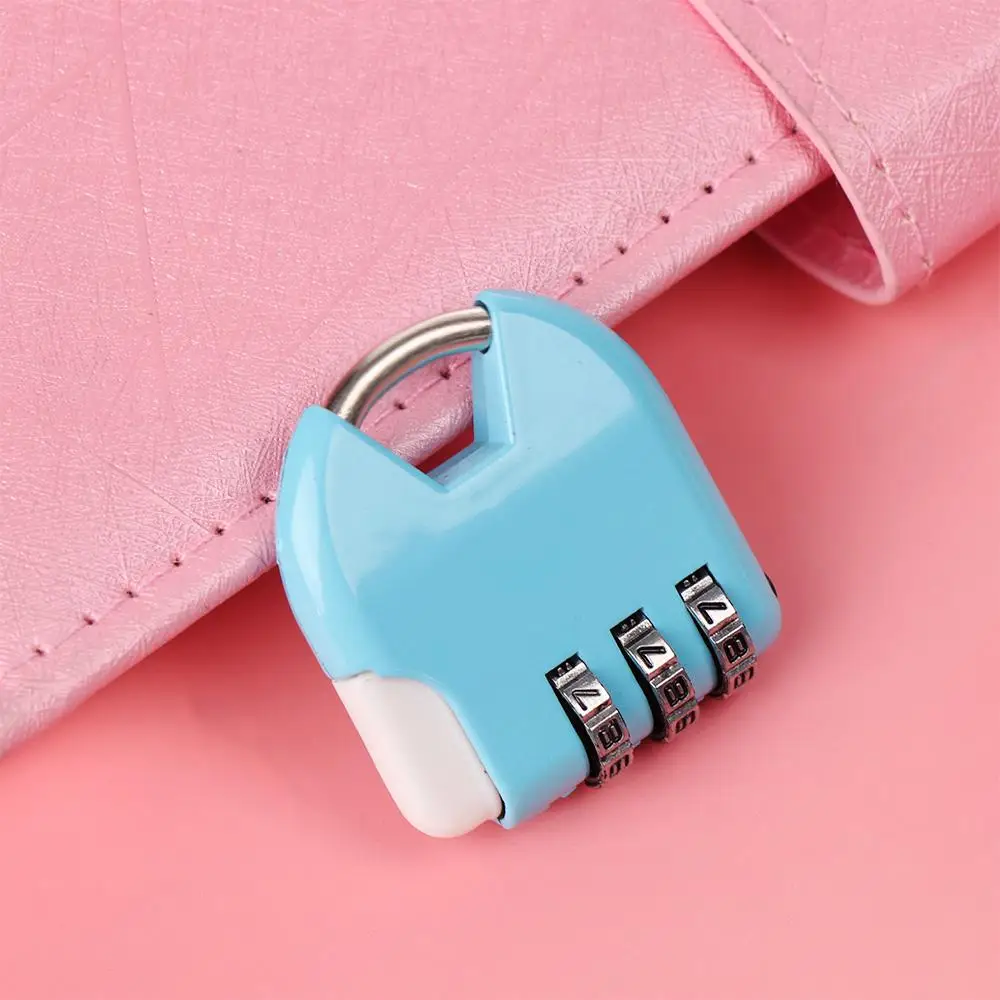 3 Dial Digit Number Code Password Combination Padlock Security Travel Safe Lock for Padlock Luggage Lock of Gym