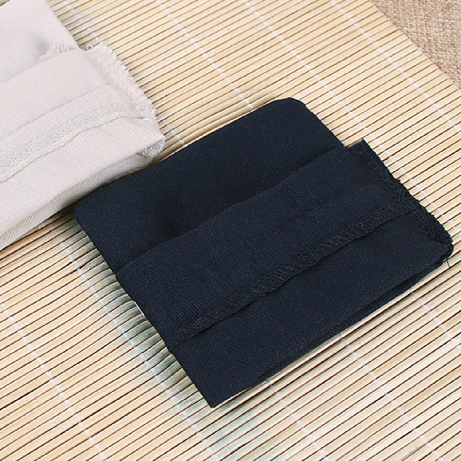 1 Pcs/Lot Black Thick Canvas Drawstring Wedding Pouches for Gift Package Home Organizer Heavy Duty Sturdy Cotton Storage Bags