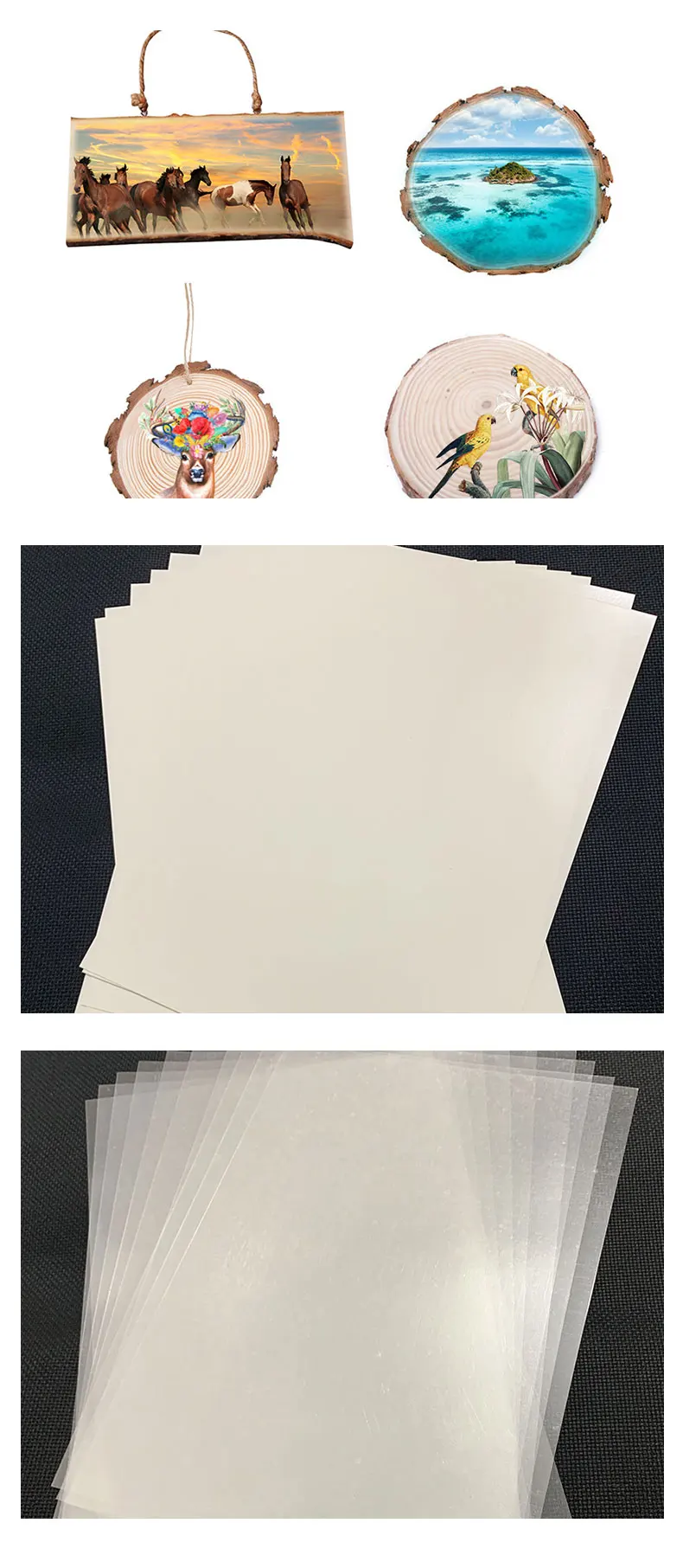 Tattoos Transfer Print Paper A4 DIY Waterproof Temporary Tattoo Skin Sheet Inkjet Laser Printers For Tatoo Men Children Stickers