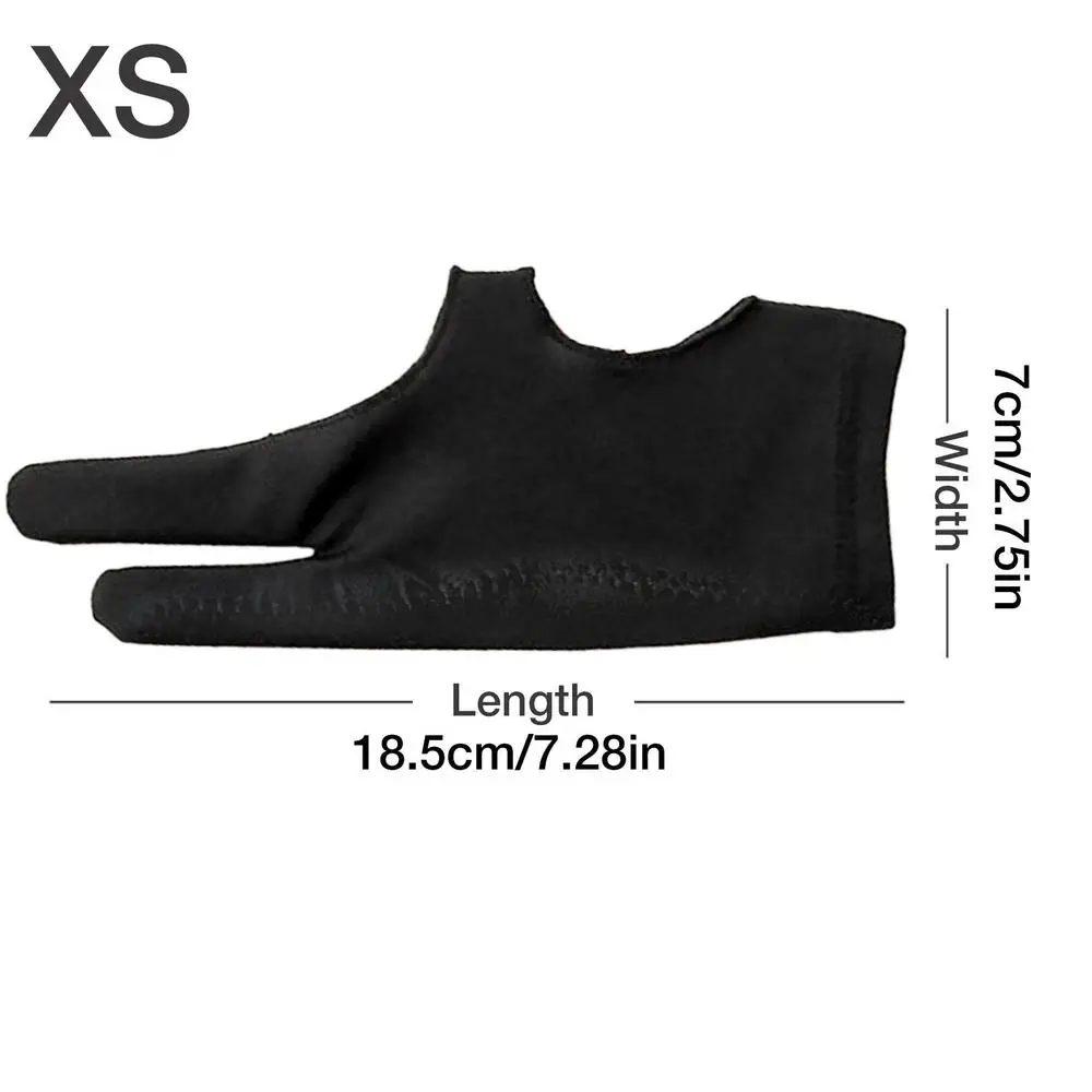 Anti-touch Two-Finger Hand Painting Gloves For Tablet Digital Board Screen Touch Drawing Anti-fouling Oil Painting Art Supplies