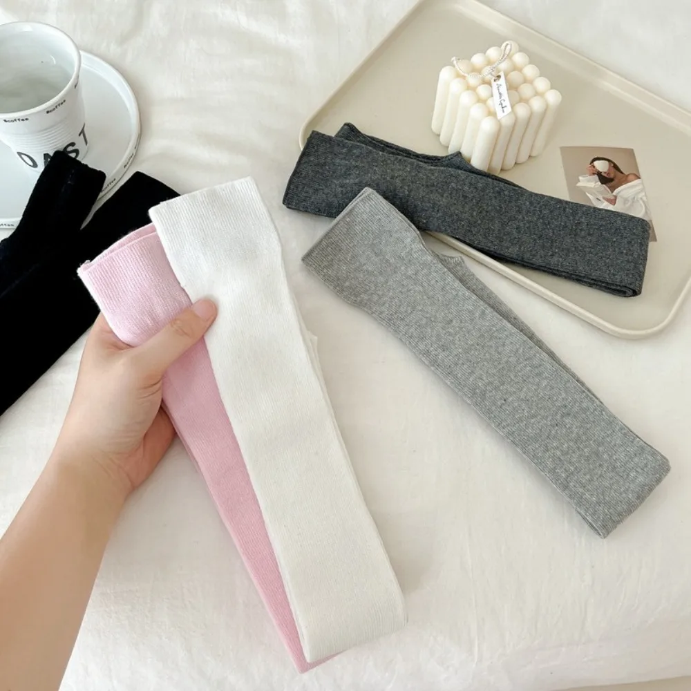 New Women Stockings Fashion Solid Color Thin Breathable Simple Long Knee High Socks For Woman Elegant Leg Warmer Trends Calf