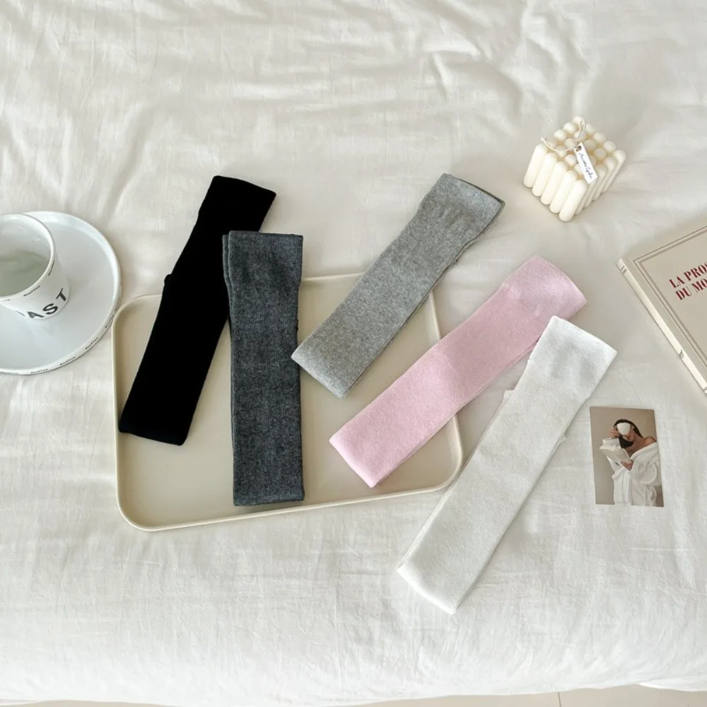 New Women Stockings Fashion Solid Color Thin Breathable Simple Long Knee High Socks For Woman Elegant Leg Warmer Trends Calf