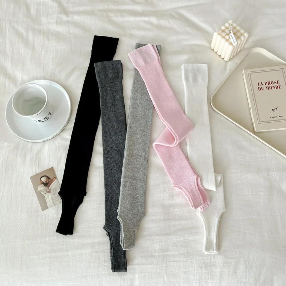 New Women Stockings Fashion Solid Color Thin Breathable Simple Long Knee High Socks For Woman Elegant Leg Warmer Trends Calf