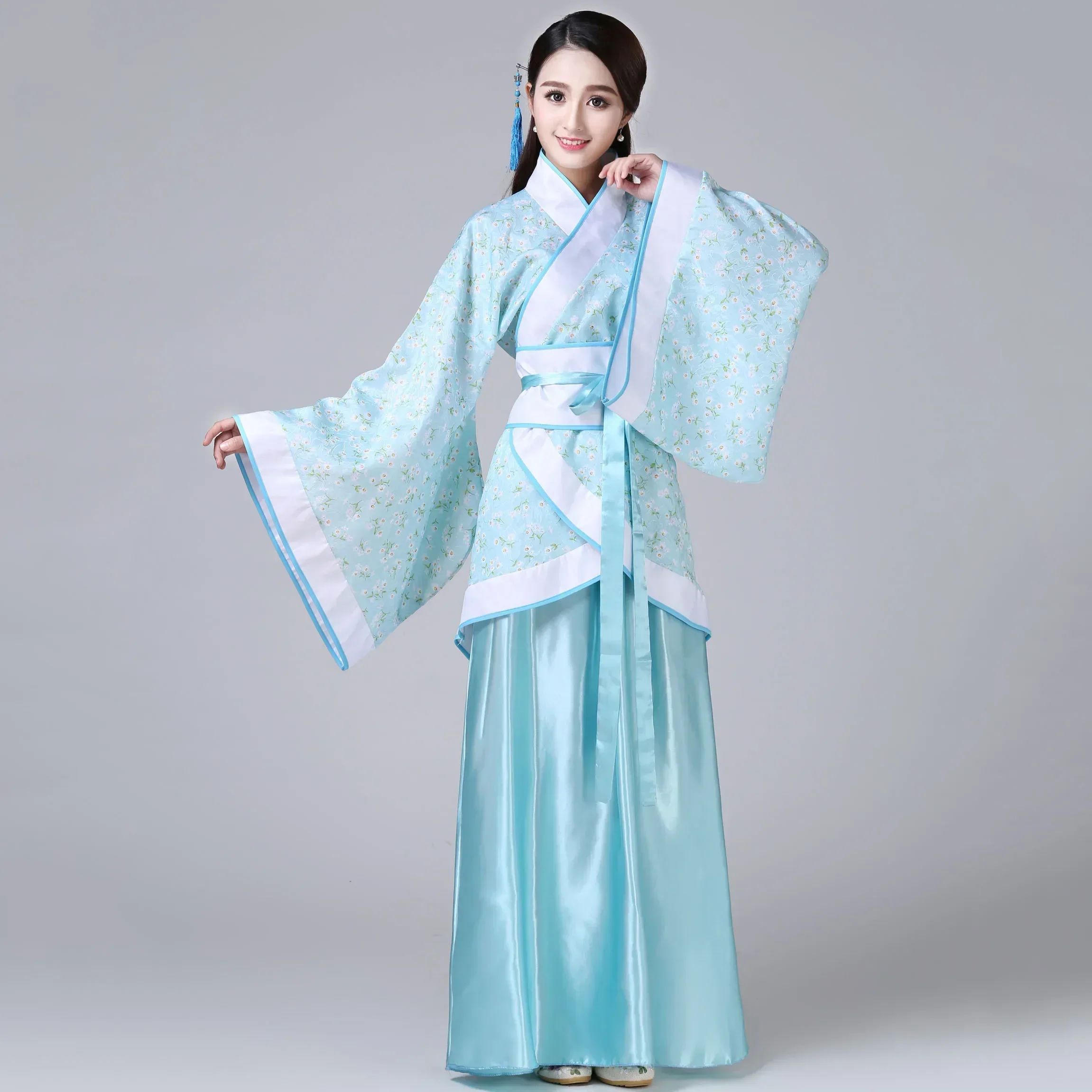 Hanfu Nationale Kostuum Oude Chinese Kostuum Oude Chinese Hanfu Vrouwen Hanfu Kleding Lady Chinese Stadium Jurk