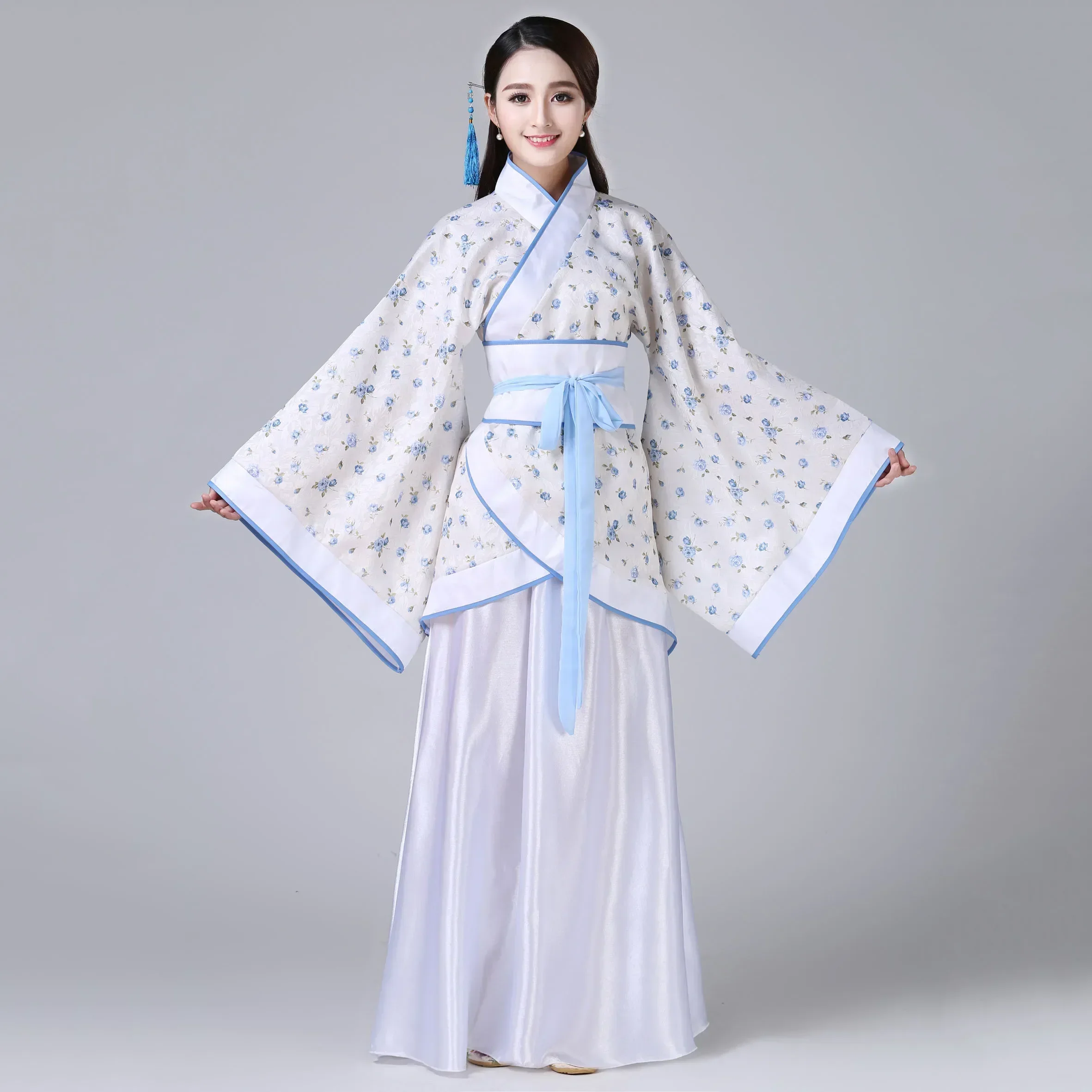 Hanfu Nationale Kostuum Oude Chinese Kostuum Oude Chinese Hanfu Vrouwen Hanfu Kleding Lady Chinese Stadium Jurk