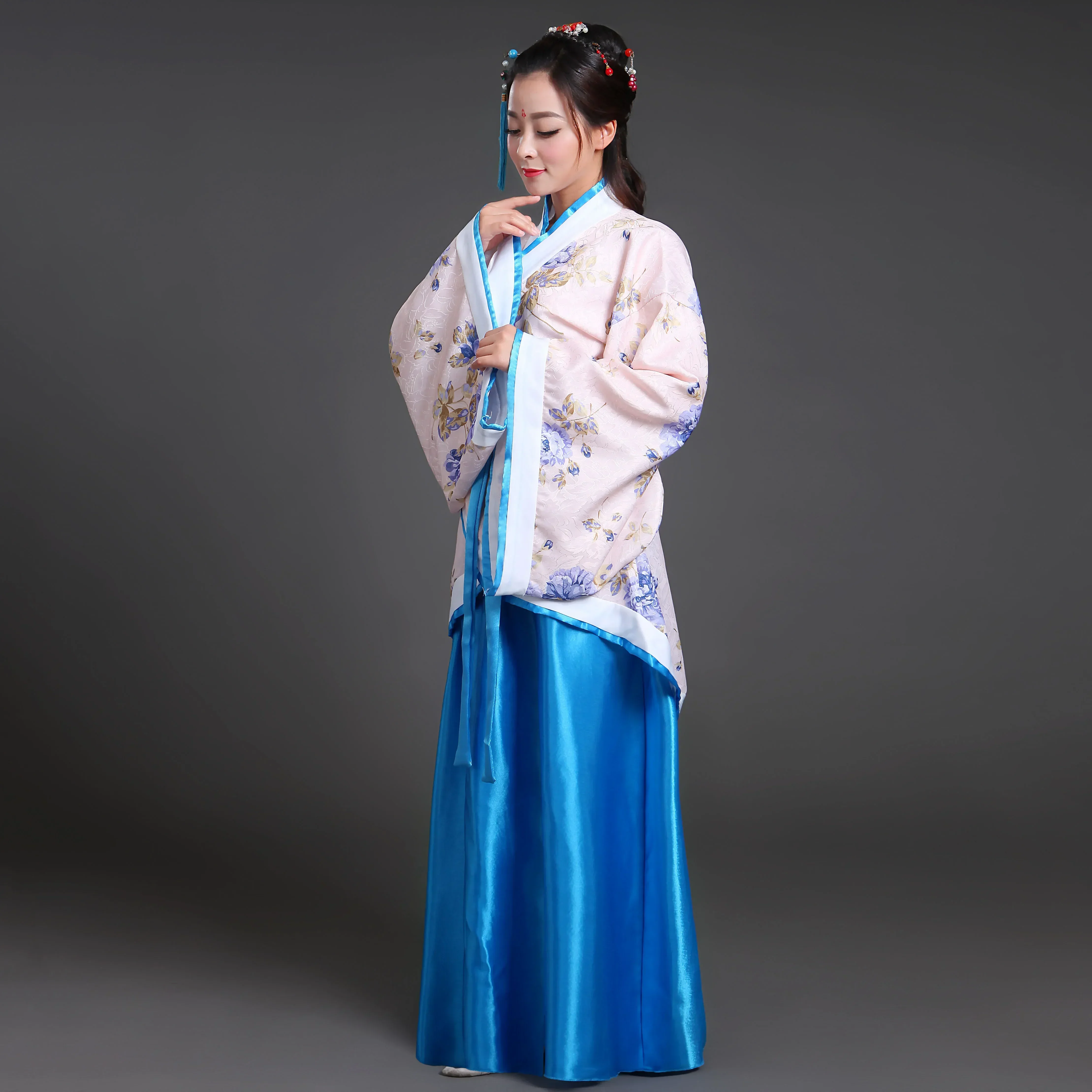 Hanfu Nationale Kostuum Oude Chinese Kostuum Oude Chinese Hanfu Vrouwen Hanfu Kleding Lady Chinese Stadium Jurk