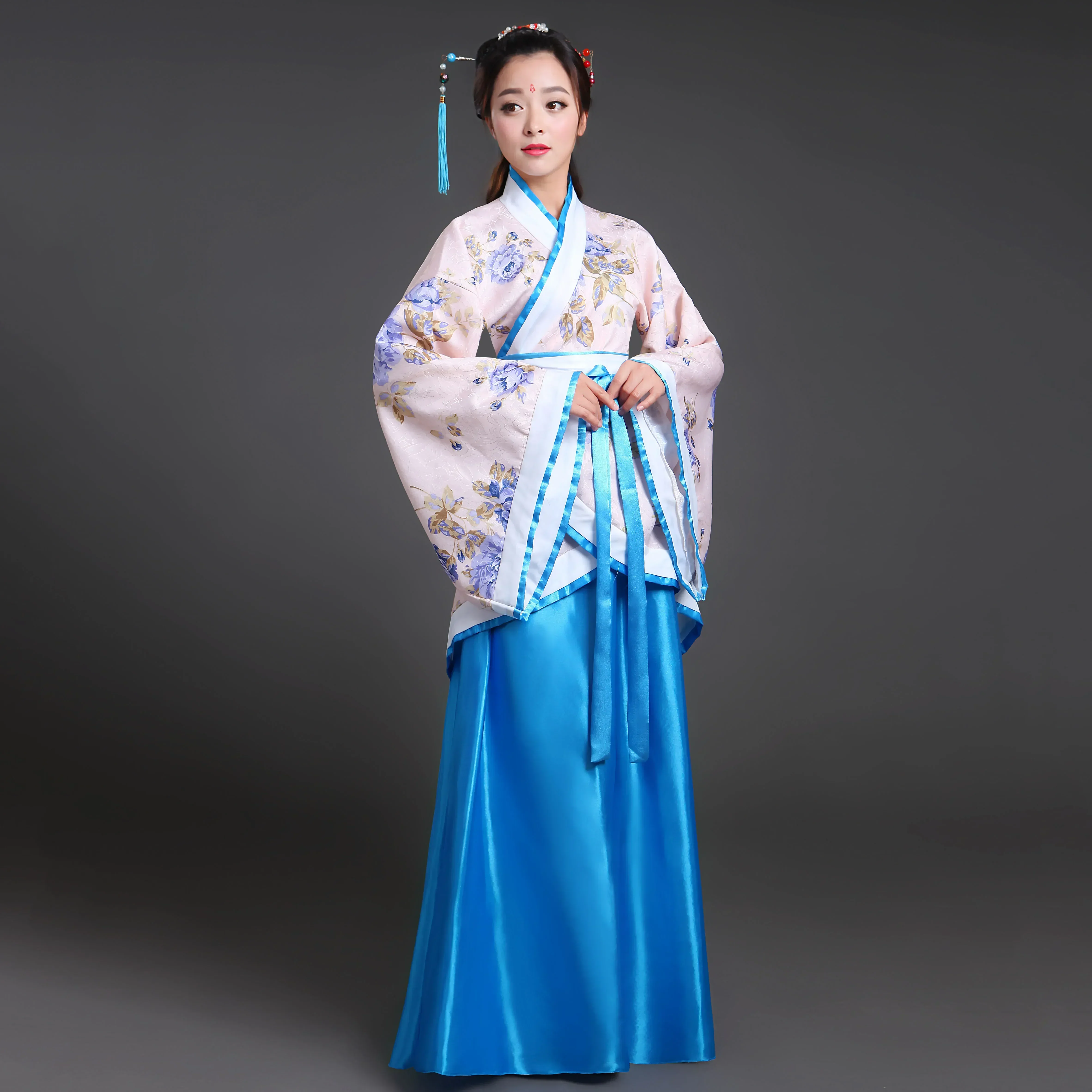 Hanfu Nationale Kostuum Oude Chinese Kostuum Oude Chinese Hanfu Vrouwen Hanfu Kleding Lady Chinese Stadium Jurk