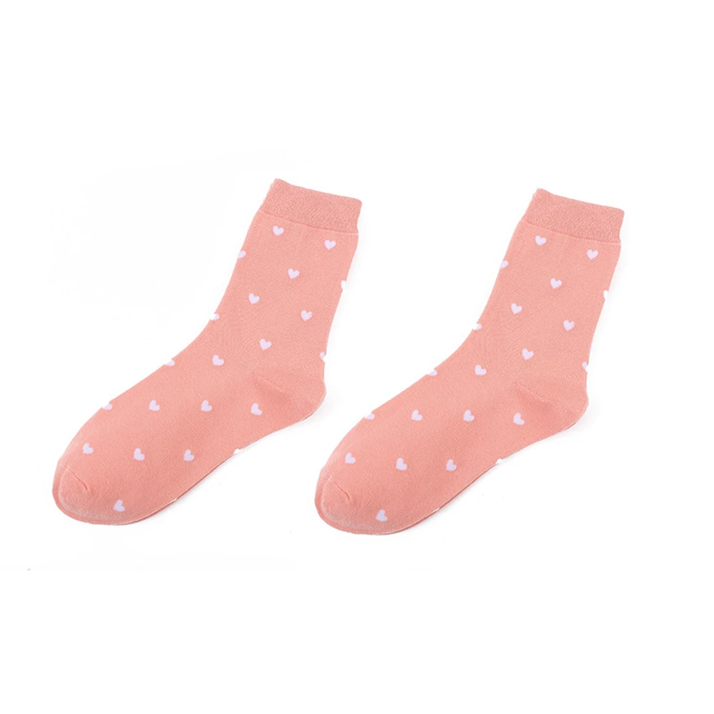 New Sweet Girls' Cute Little Love Heart Kawaii Beautiful Ladies Fashion Designer Art Socks Streetwear Dropship