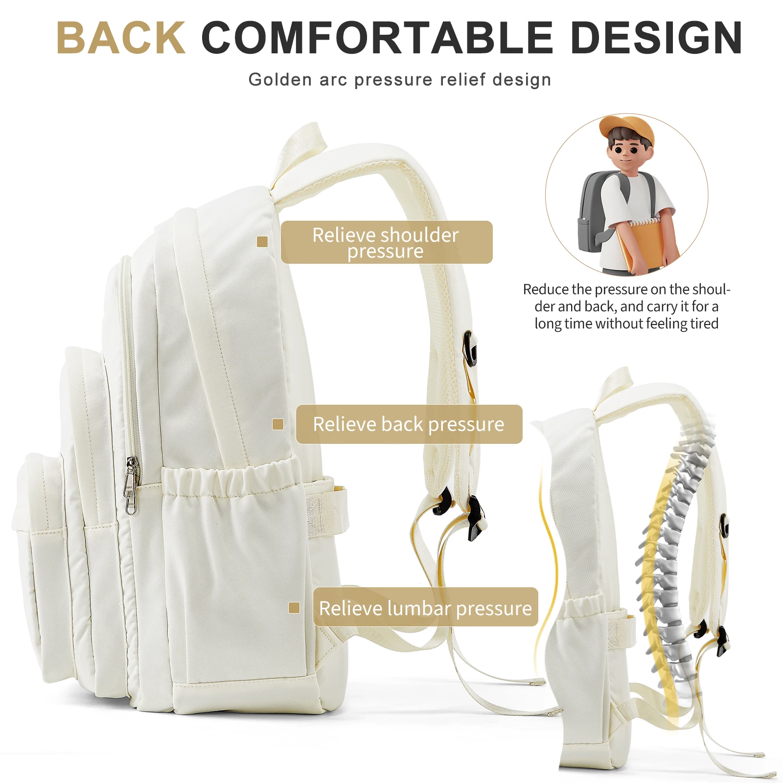 Backpack for Girls Teenager Travel School Backpacks Boys Children Rucksack Casual School Bags Backpack Cute Multipocket Book Bag