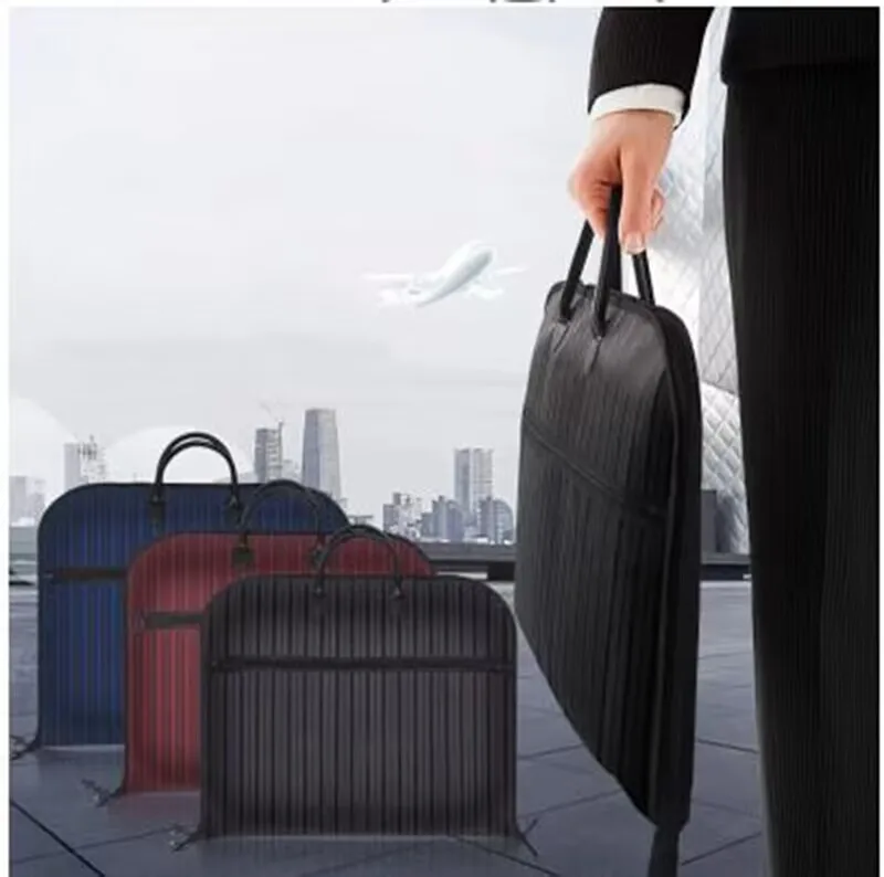 JXSLTC Business Bag Men Business Suit D' Water Suit Nylon Bag Travel Suit Storage Bag Suitable for Suit Hanging Bag