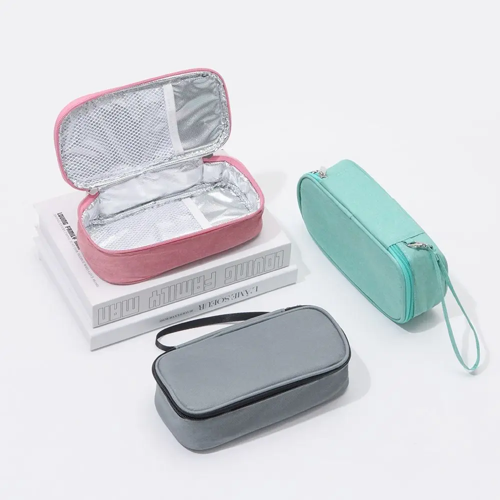 Insulin Cooling Bag for Diabetes Medicla Cooler Diabetic Pocket Oxford Pill Protector Waterproof Drug Freezer