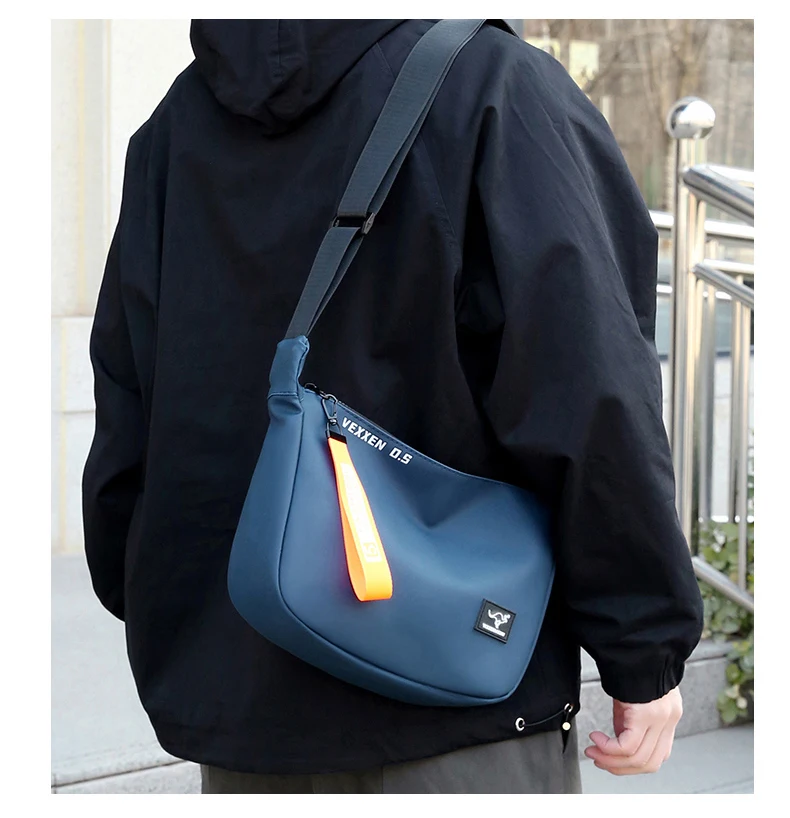 Luxury Brand Fashion Men Messenger Bags Casual Men's Shoulder Bag PU Leather Male Waterproof Crossbody Bags For Men 2026 New