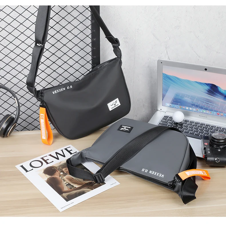 Luxury Brand Fashion Men Messenger Bags Casual Men's Shoulder Bag PU Leather Male Waterproof Crossbody Bags For Men 2026 New
