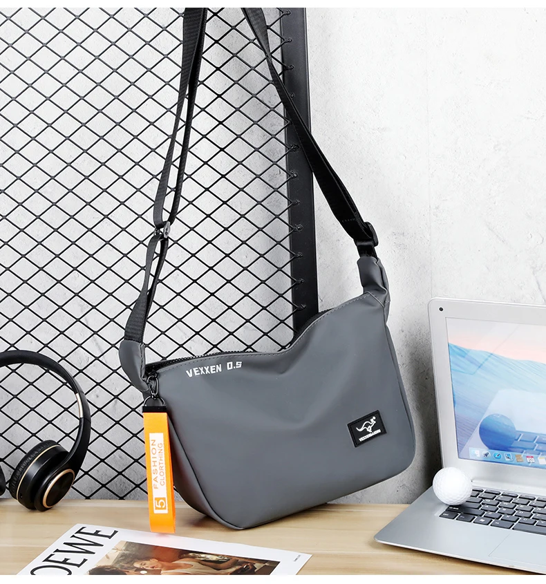 Luxury Brand Fashion Men Messenger Bags Casual Men's Shoulder Bag PU Leather Male Waterproof Crossbody Bags For Men 2026 New