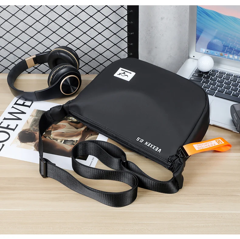 Luxury Brand Fashion Men Messenger Bags Casual Men's Shoulder Bag PU Leather Male Waterproof Crossbody Bags For Men 2026 New