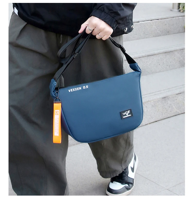 Luxury Brand Fashion Men Messenger Bags Casual Men's Shoulder Bag PU Leather Male Waterproof Crossbody Bags For Men 2026 New