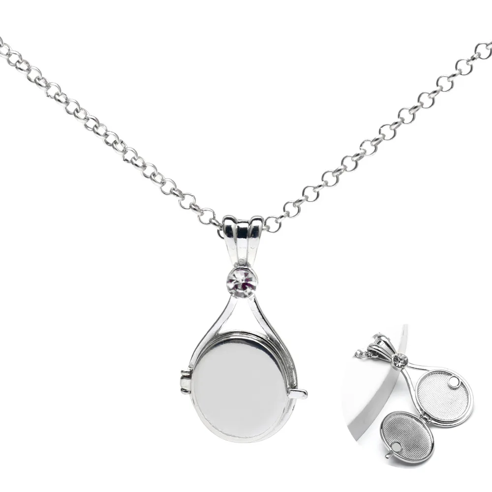 Fashionable Mermaid Openable and Closable Pendant Necklace Creative H2O Shell Women's Jewelry Cosplay Props Decoration