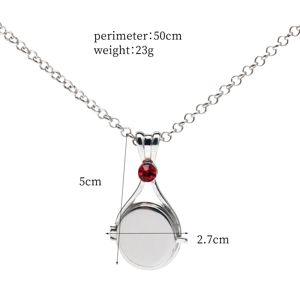 Fashionable Mermaid Openable and Closable Pendant Necklace Creative H2O Shell Women's Jewelry Cosplay Props Decoration