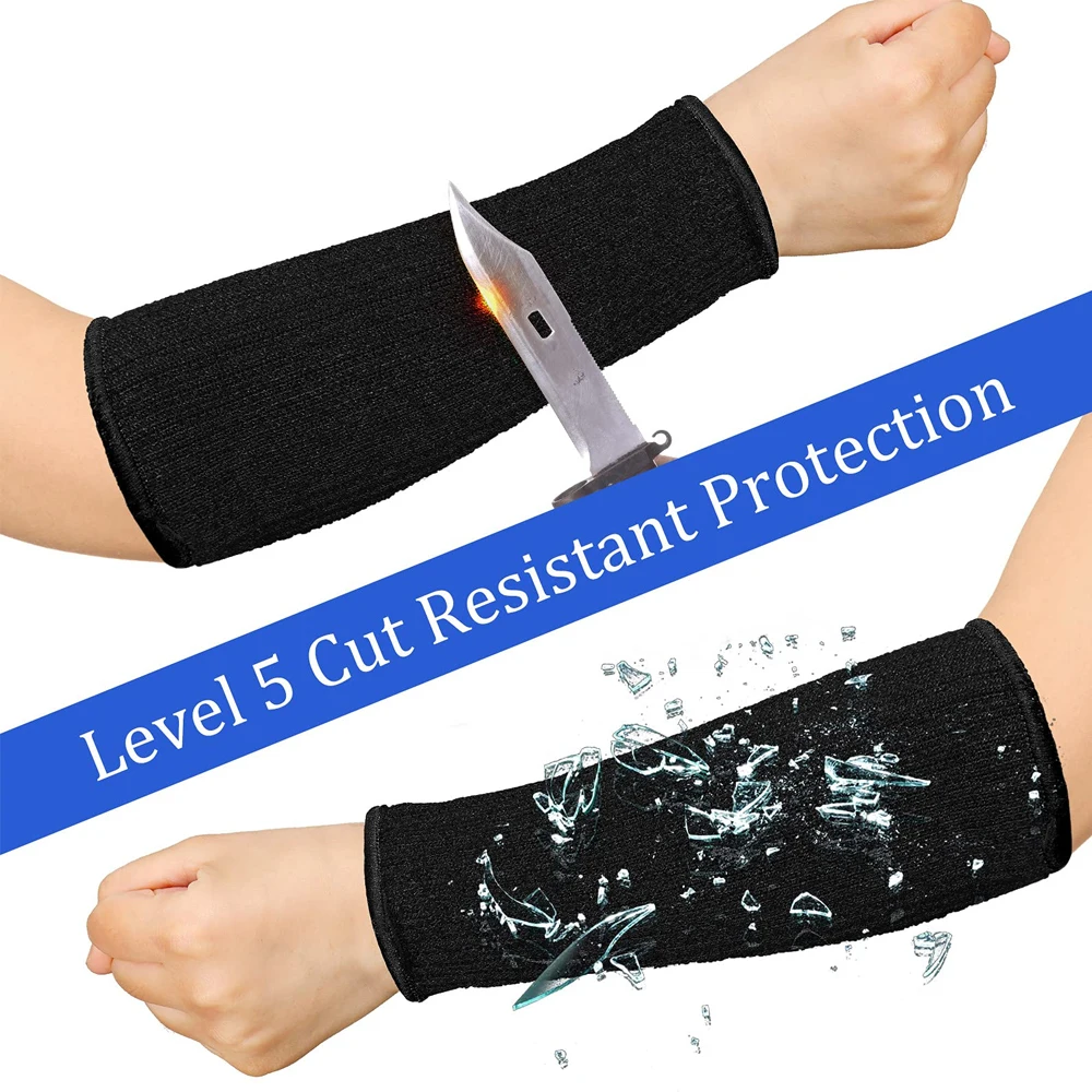BraceTop Arm Protectors for Bruising Cut, Burn Heat Resistant Arm Sleeve Protectors Protective Forearm Sleeves Cooking Gardening