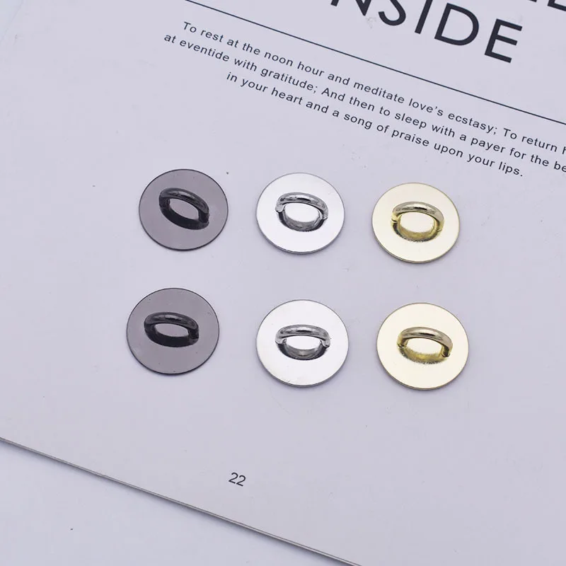 5PCS Kawaii Adhesive Metal Heart Phone Charm Holder Mobile Phone Case Finger Ring Stand Hook Buckle Charm Clasp Accessory String