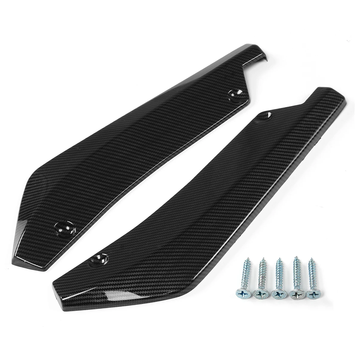 2Pcs Rear Bumper Lip Wrap Angle Diffuser Splitter Canard For BMW X5 X7 E46 E91 E90 E93 E81 E82 E87 E60 E65 Notice Size!!!