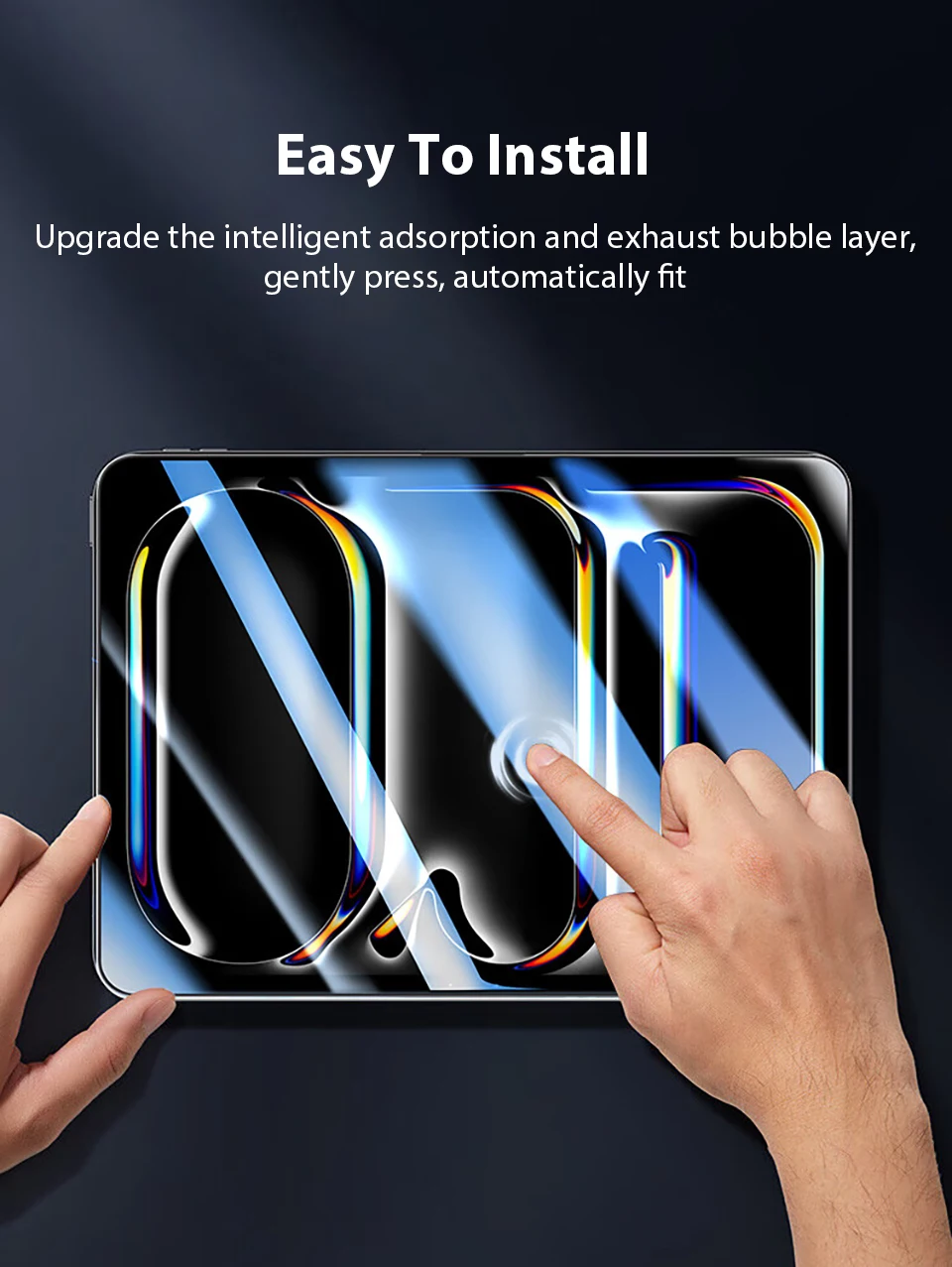 2Pcs Tempered Glass Screen Protector For iPad Pro 13 11th M5 M4 12.9 Air 11 M3 M2 5 4 Mini 6 7 10 9 9th 10th Generation A16 Film