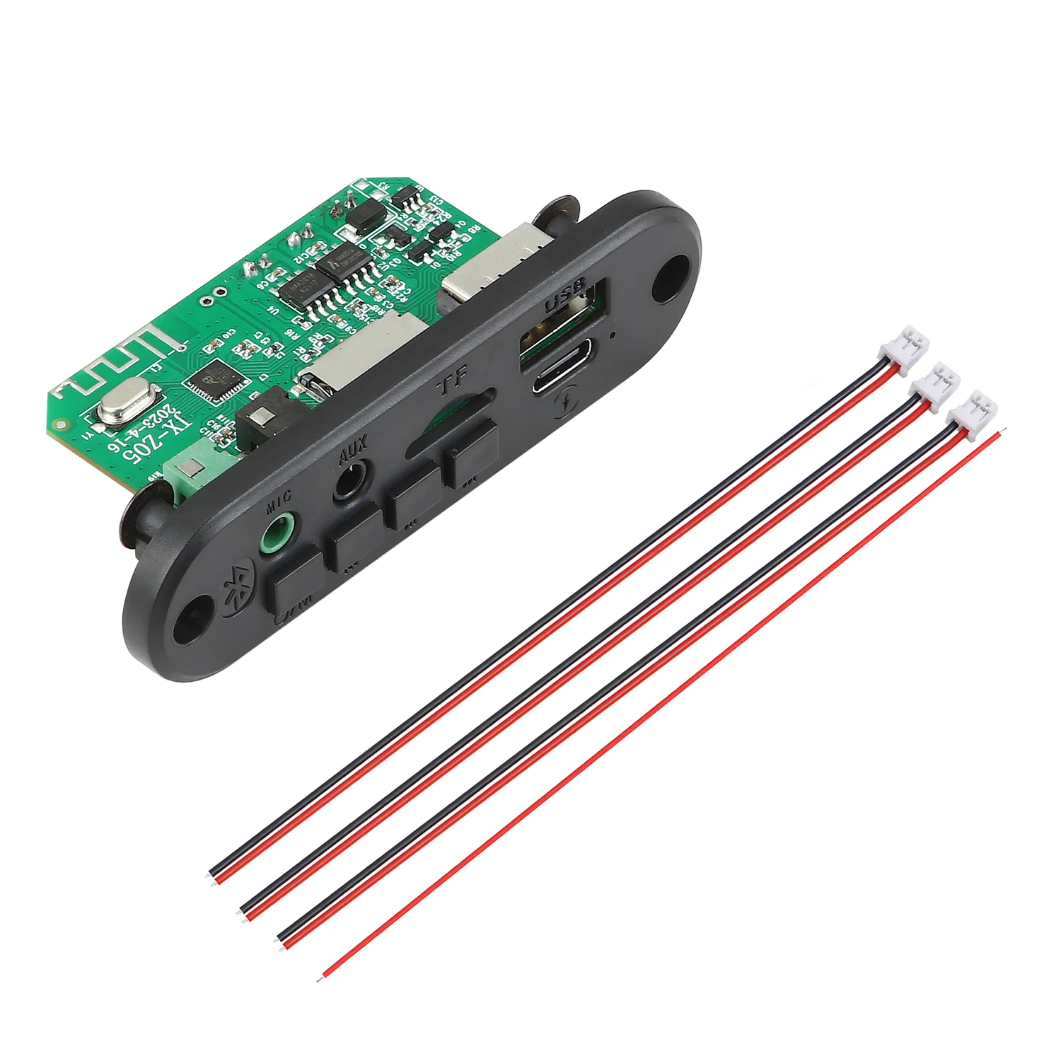 DC 5V 10W Bluetooth 5.0 Stereo DIY Car MP3 Player Decoder Board 2*5W Amplifier Wireless FM Radio Module TF USB Handsfree Call
