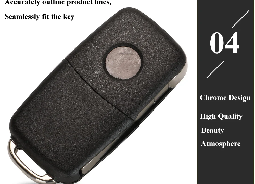 jingyuqin 2BTN Flip Remote 7E0 837 202 AD Car key 434MHz ID48 for VOLKSWAGEN VW Amarok Transporter MULTIVAN CARAVELLE 2016-2019