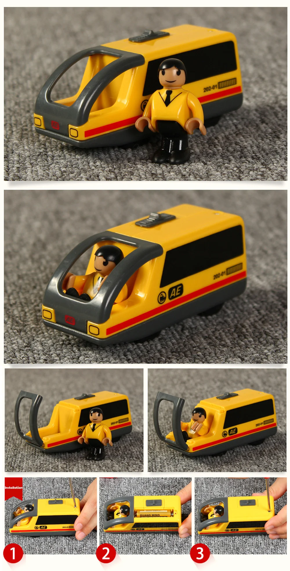 RC Electric Train Set Locomotive Magnetic Train Diecast Slot Toy Fit for Brand Wooden Railway Tracks Toys for Children Gifts