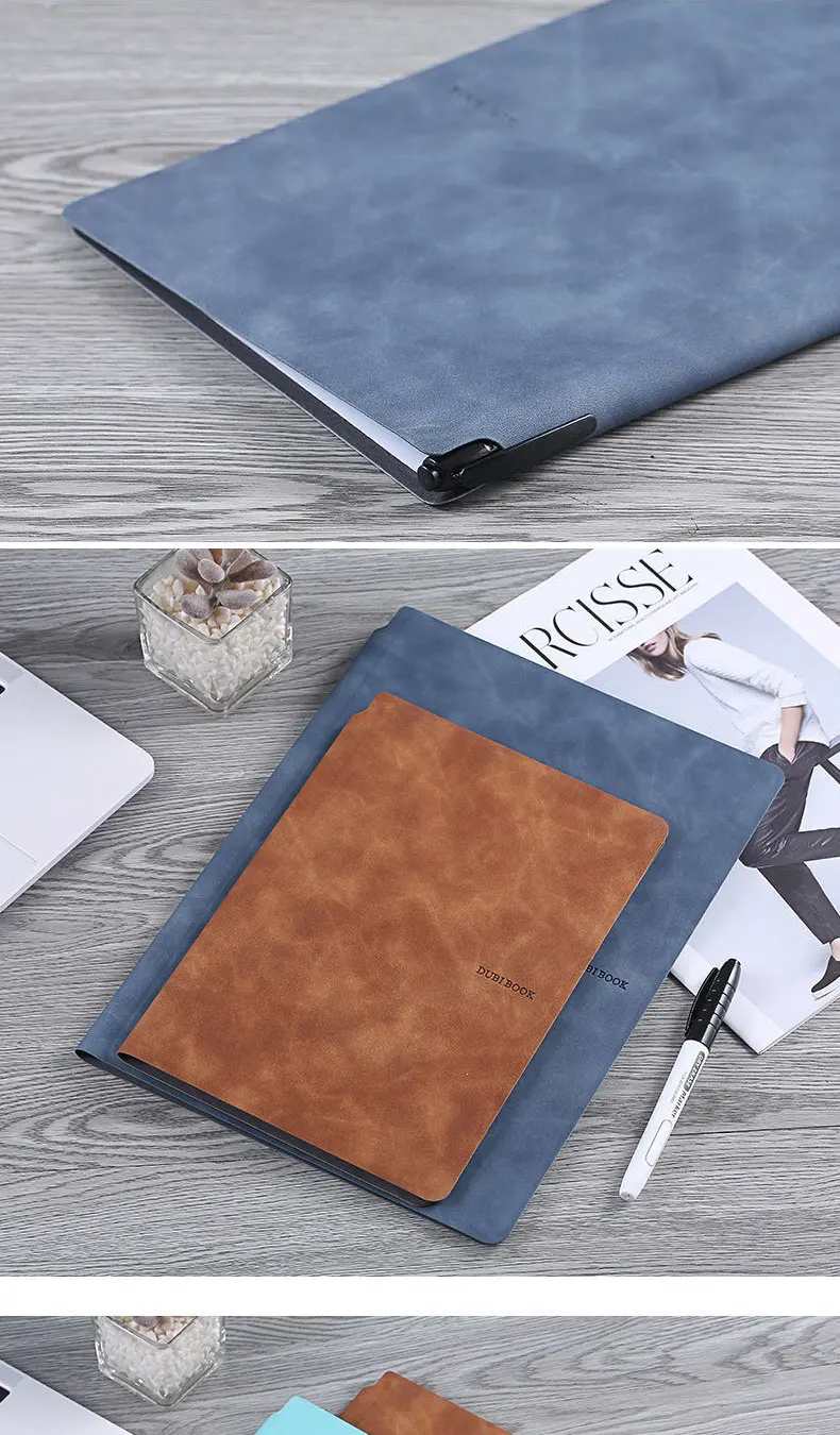 A4/A5 Erasable Whiteboard Notebook Set, With Wiping Cloth And Whiteboard Marker, Office Meeting Notes Student Writing Board