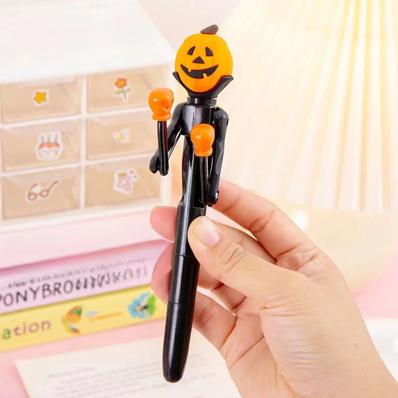 Hair-Fried Boxing Pen Creative Decompression Cartoon Ballpoint Pen Student High Value Gel Pen Cute Toy Gift.Interactive Boxing