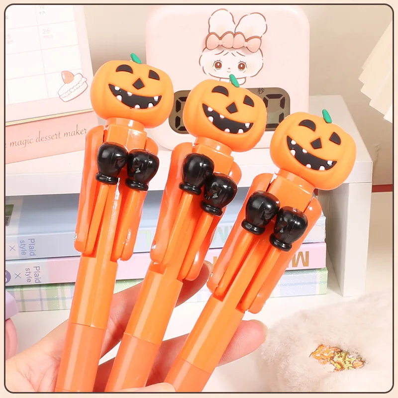 Hair-Fried Boxing Pen Creative Decompression Cartoon Ballpoint Pen Student High Value Gel Pen Cute Toy Gift.Interactive Boxing