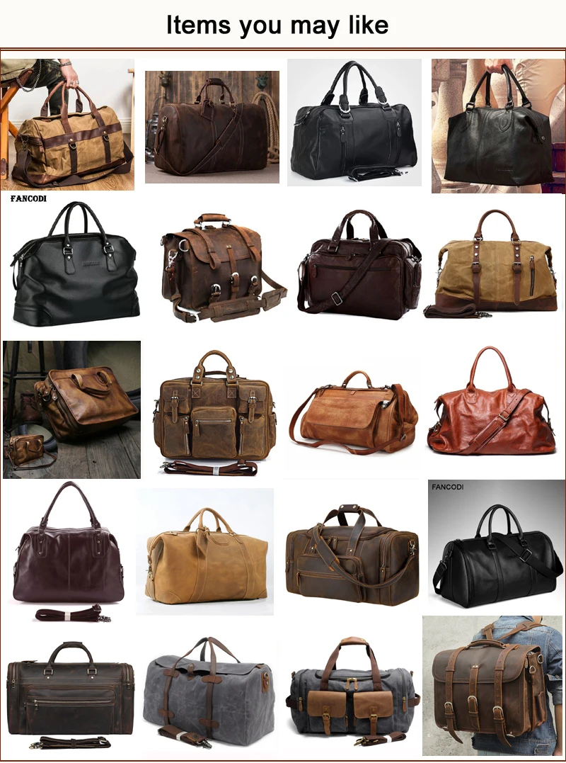 WaterProof Waxed Canvas Leather Men Travel Bag Hand Luggage Bag Carry On Large Tote Vintage Men Duffle Weekend Bag Big Overnight
