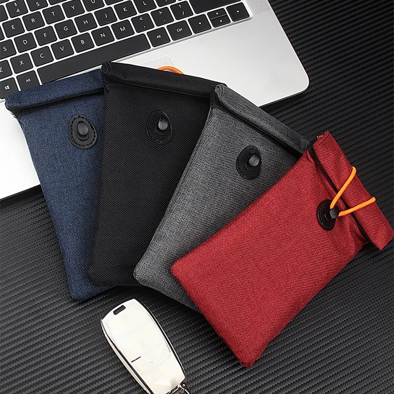New Faraday Bag Car Shielding Key Case Signal Blocking Bag For RFID Mobile Phone Leakage RF Information Privacy Protection