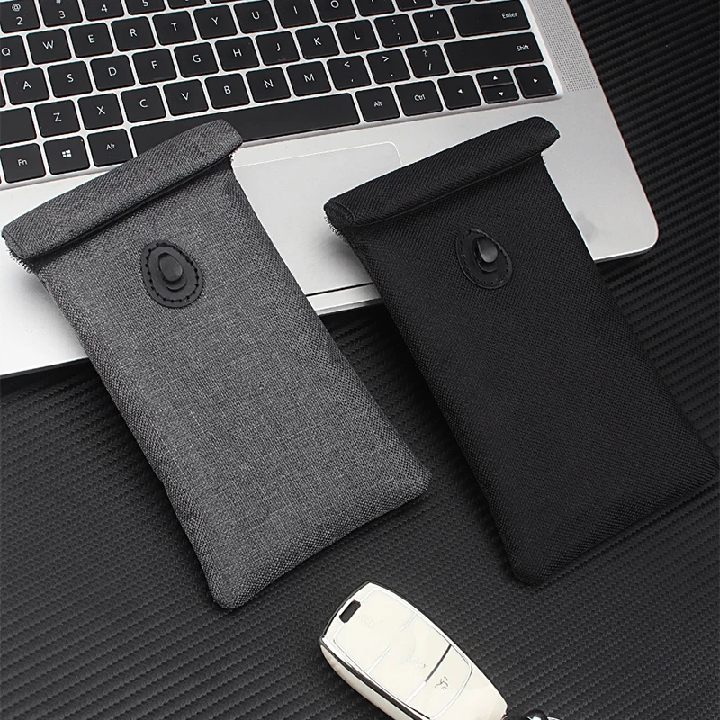 New Faraday Bag Car Shielding Key Case Signal Blocking Bag For RFID Mobile Phone Leakage RF Information Privacy Protection