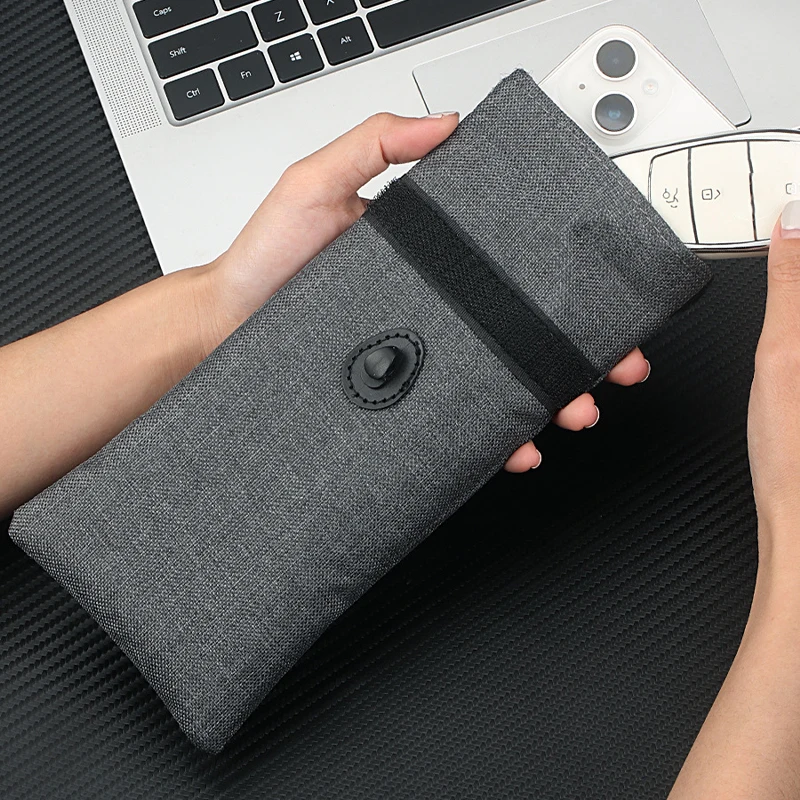 New Faraday Bag Car Shielding Key Case Signal Blocking Bag For RFID Mobile Phone Leakage RF Information Privacy Protection