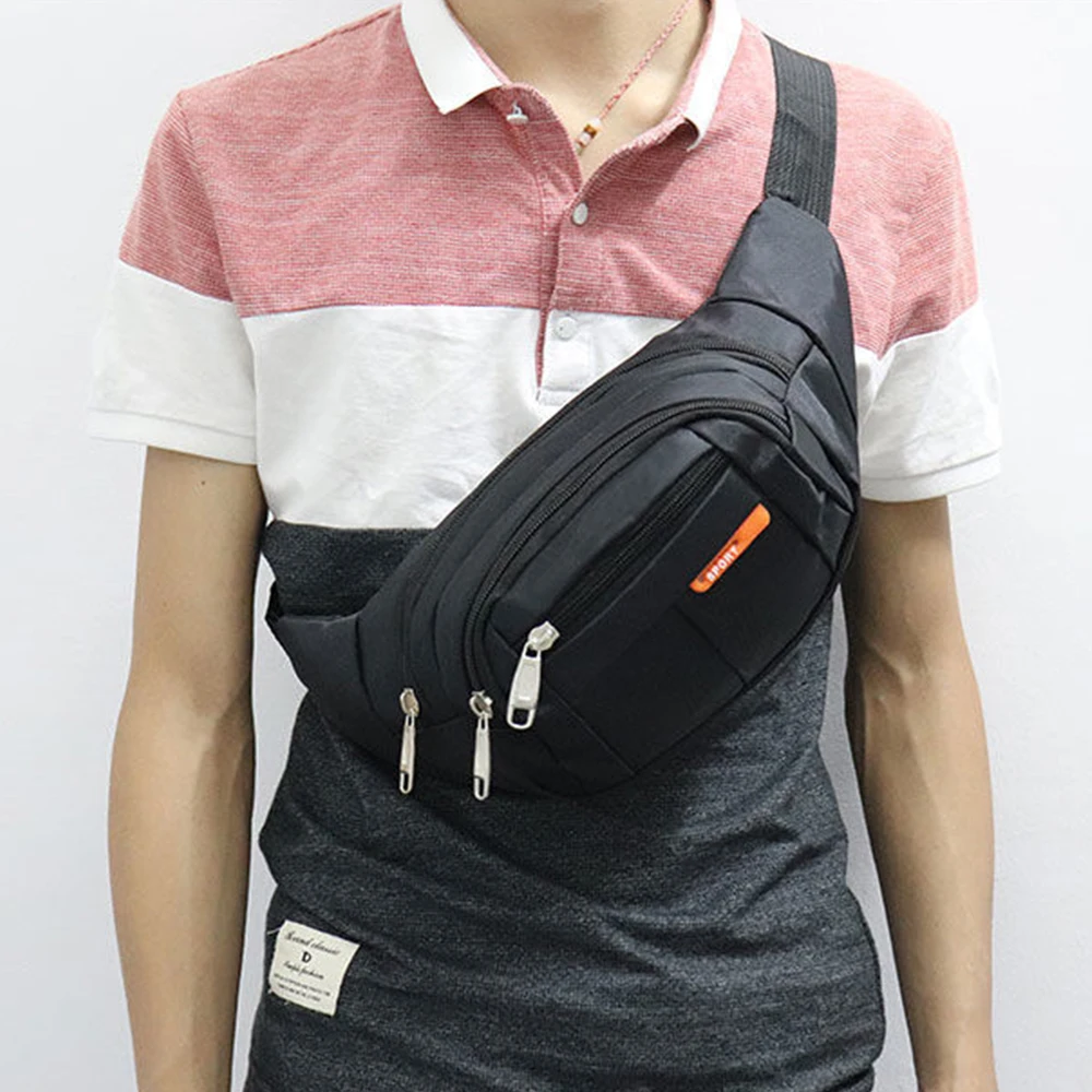 Multicolor Women Waist Bag Hip Belly Banana Bum Chest Belt Male Female Fanny Pack Pouch Purse Purse Kidney Row Bum Bag