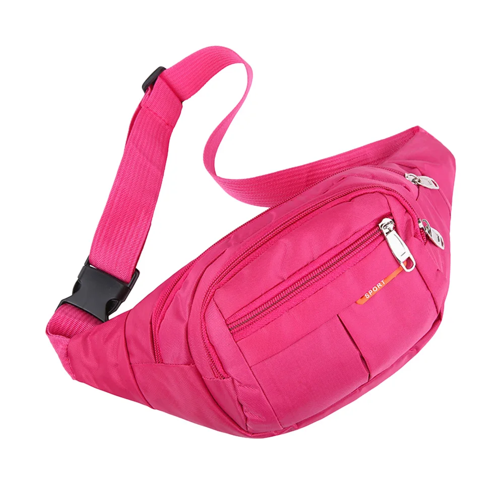Multicolor Women Waist Bag Hip Belly Banana Bum Chest Belt Male Female Fanny Pack Pouch Purse Purse Kidney Row Bum Bag