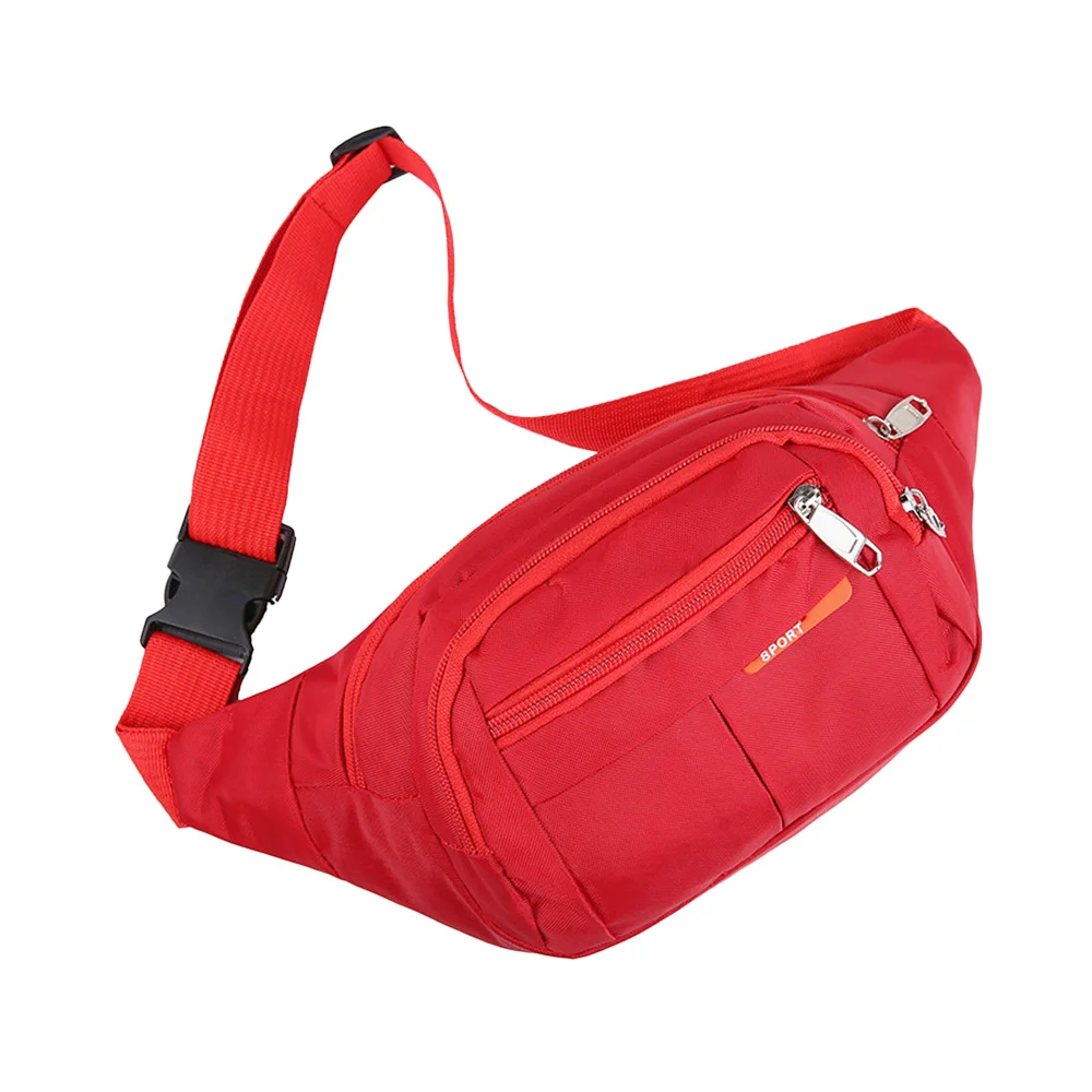 Multicolor Women Waist Bag Hip Belly Banana Bum Chest Belt Male Female Fanny Pack Pouch Purse Purse Kidney Row Bum Bag